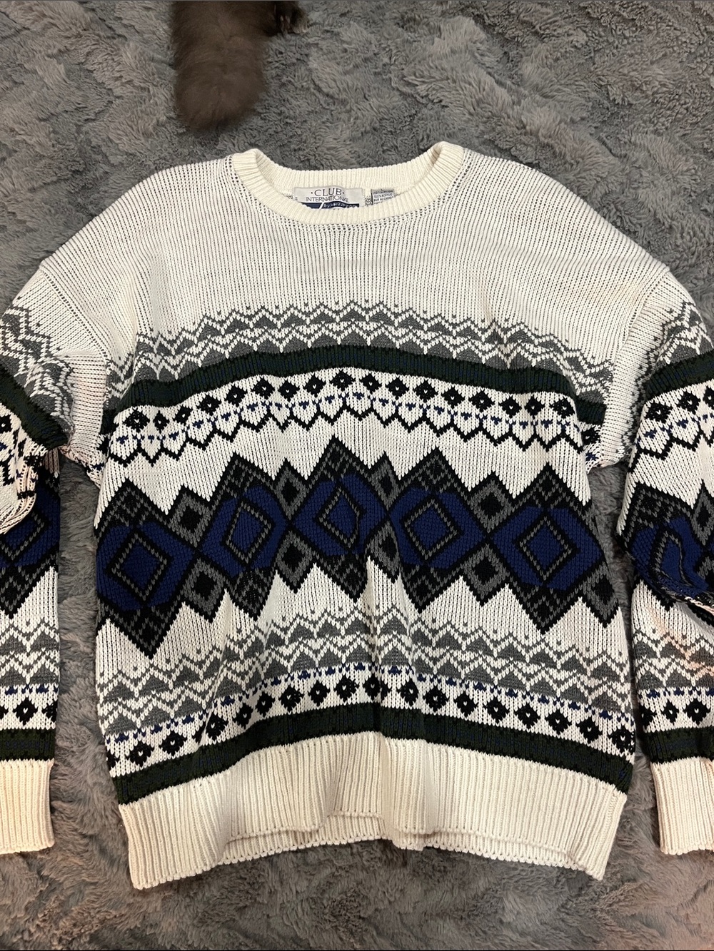 Club International Crewneck Sweater
